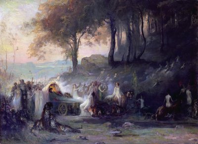 Une Procession Païenne, 1896 - Henri Foreau